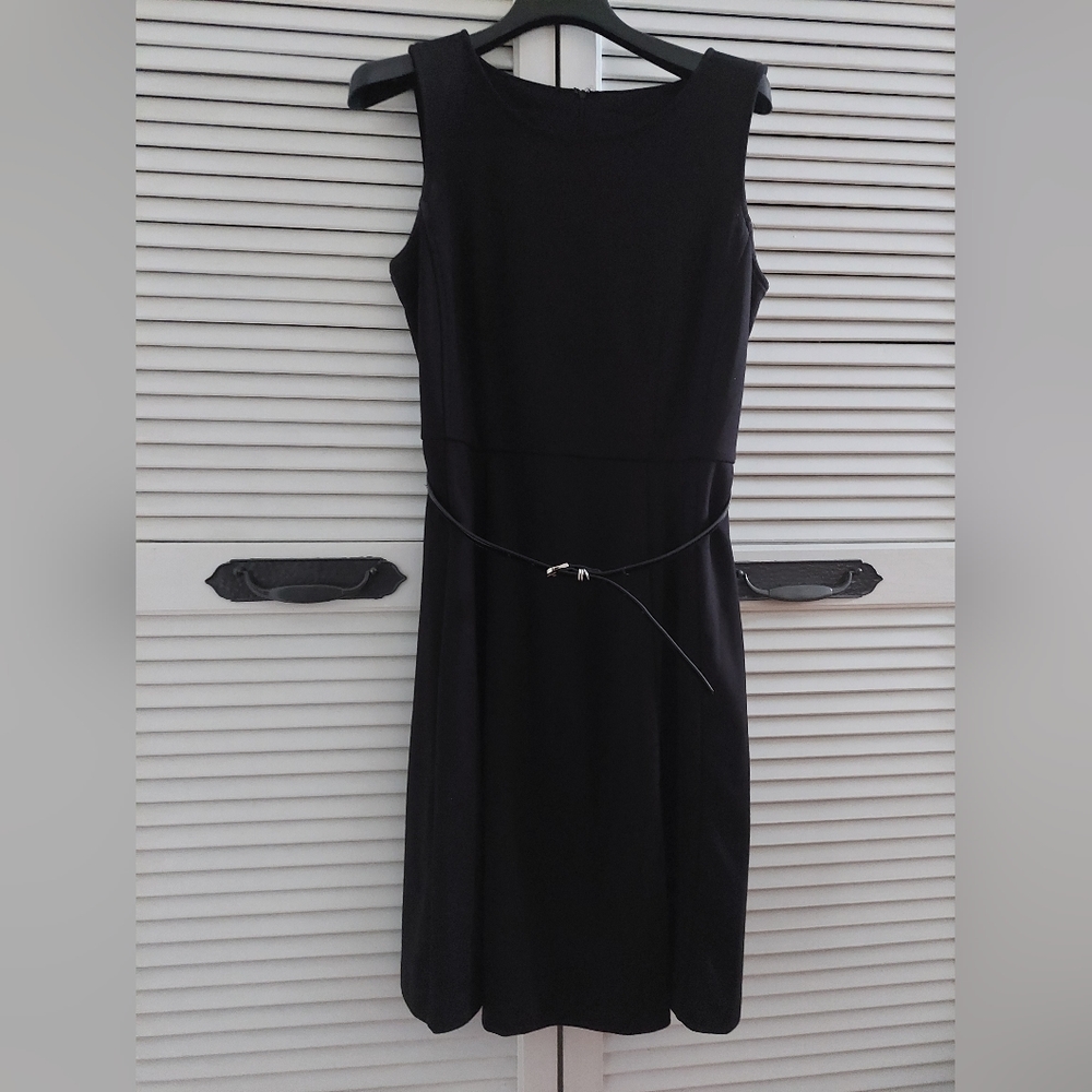 212 Collection Black Knit Dress-M
